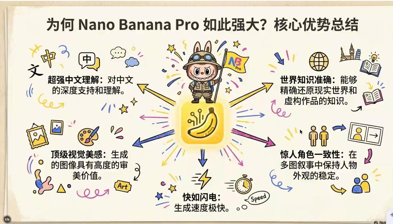 Nano Banana Pro核心优势总结