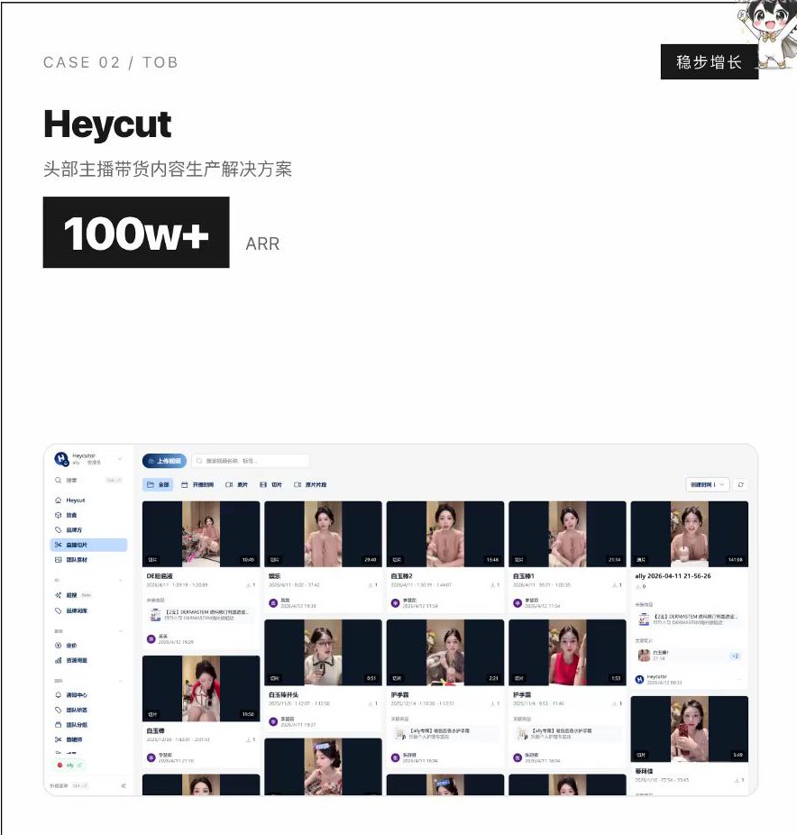 主播带货解决方案项目Heycut